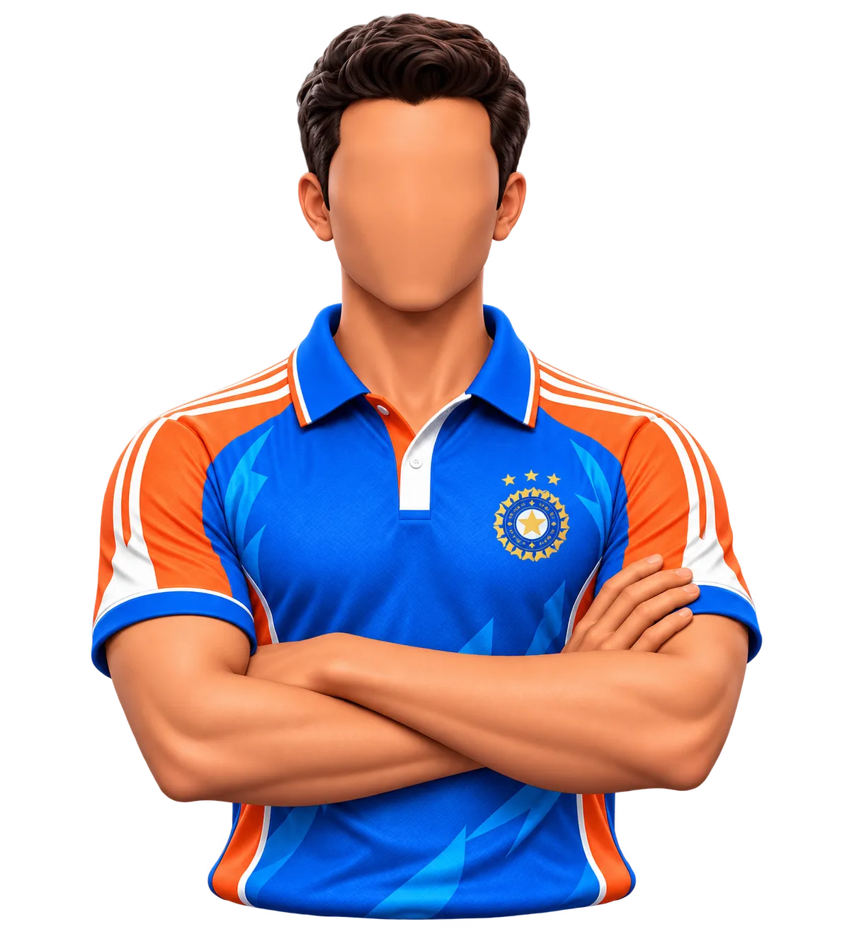 India kit in Chase Cricket